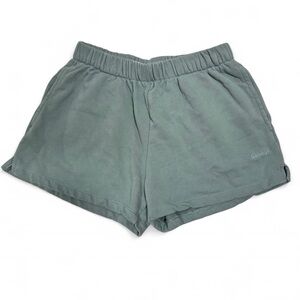 Garage soft terry high rise shorts